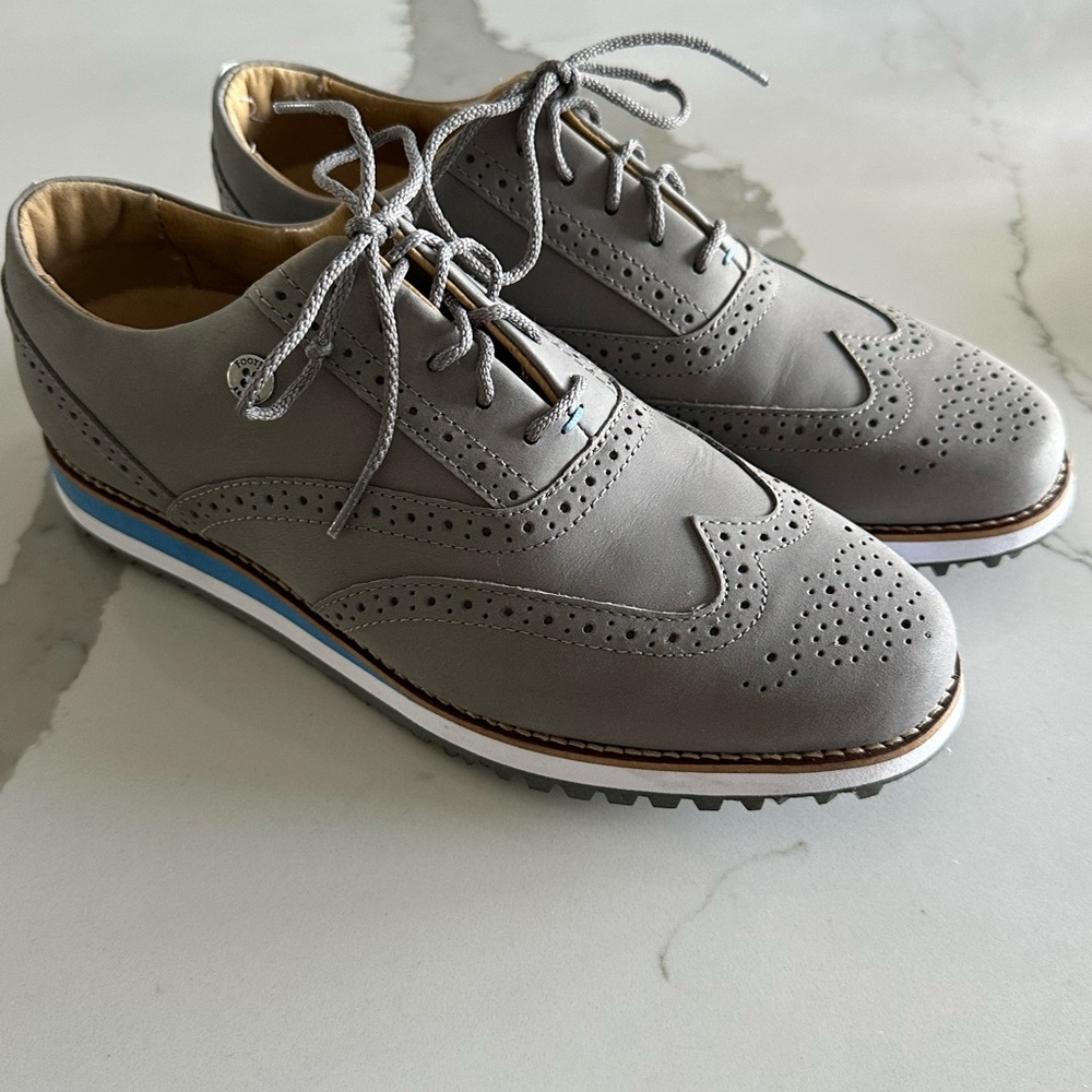 Womens FootJoy waterproof spikeless golf shoes